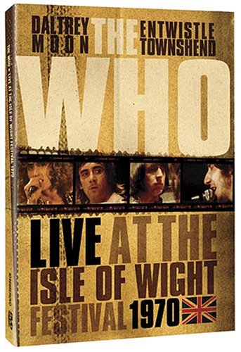 The Who: LIve at the Isle of Wight DVD cover